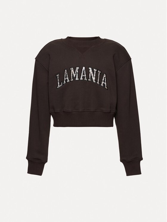 La Mania La Mania Mikina AVAIA Hnedá Basic Fit