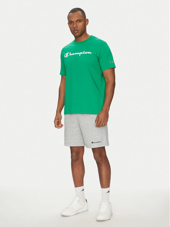 Champion Champion Majica 220256 Zelena Regular Fit