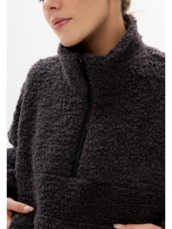 Mirons Mirons Bluza baranek Szary Oversize