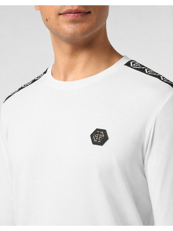 PHILIPP PLEIN PHILIPP PLEIN T-Shirt 32814 Bílá Regular Fit