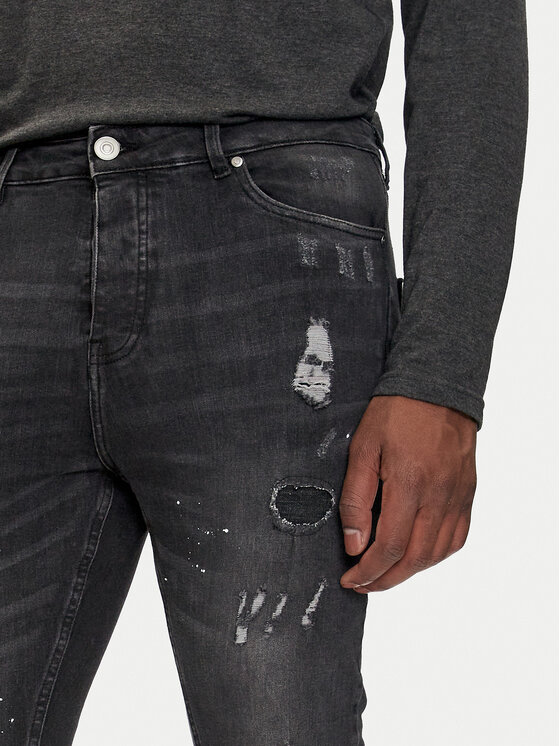 Brave Soul Brave Soul Traperice MJN-CAPSERDIST Siva Slim Fit