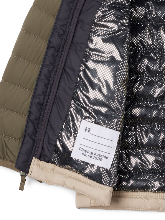 Columbia Columbia Демісезонна куртка Powder Lite™ Boys Hooded Jacket Коричневий Regular Fit