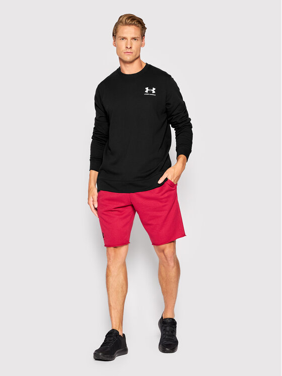 Under Armour Under Armour Μπλούζα Ua Rival Terry 1370404 Μαύρο Relaxed Fit