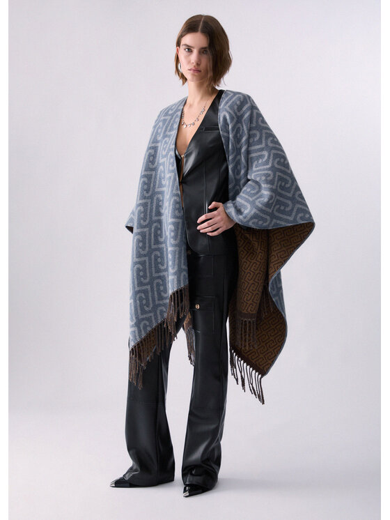 Liu Jo Liu Jo Poncho 2F6039T274200737 Azzurro chiaro Regular Fit