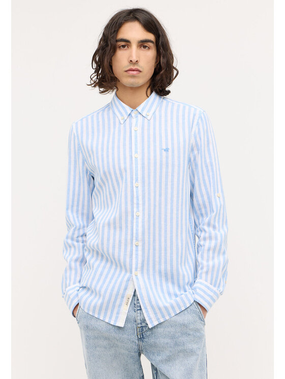 Mustang Mustang Camicia RAWLINS Bianco Regular Fit