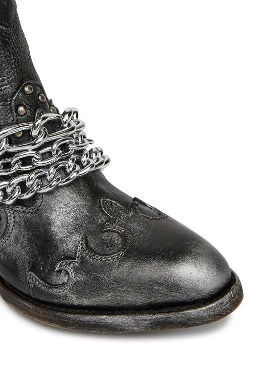 NEW ROCK NEW ROCK Cizme și botine cowboy M-WSTM003TES-S1 Negru