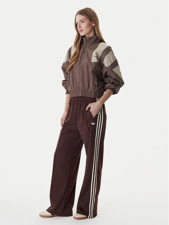 adidas adidas Sweatshirt Blocked Washed KD8787 Braun Oversize