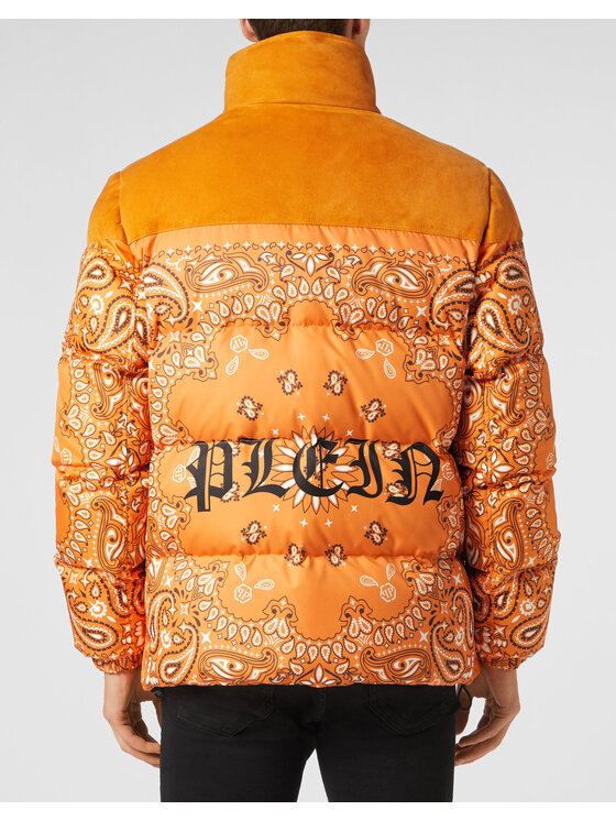 PHILIPP PLEIN PHILIPP PLEIN Giubbotto invernale 1155 Arancione Regular Fit