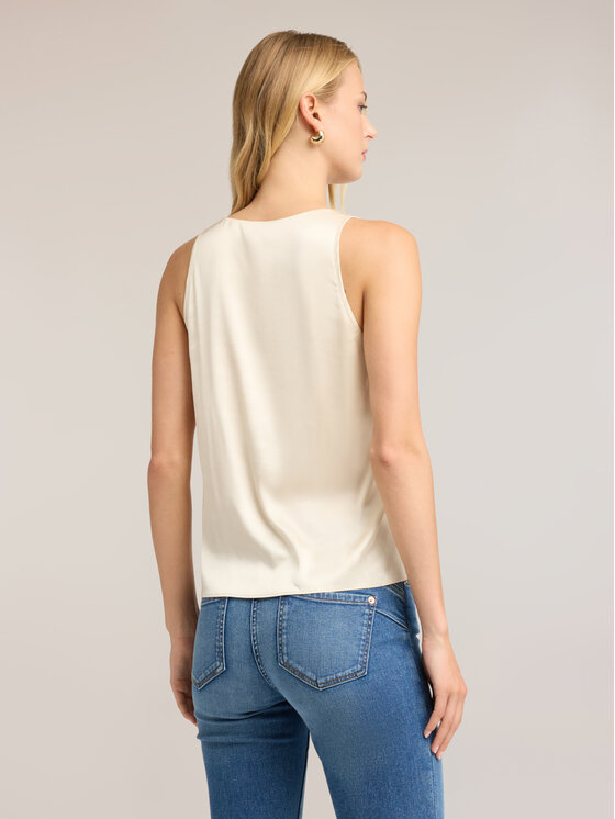 Motivi Motivi Top D012Q100623N011 Bianco Regular Fit