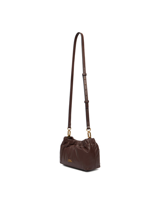 Tommy Hilfiger Tommy Hilfiger Kabelka Soft Leather Mini Crossover AW0AW18306 Hnedá