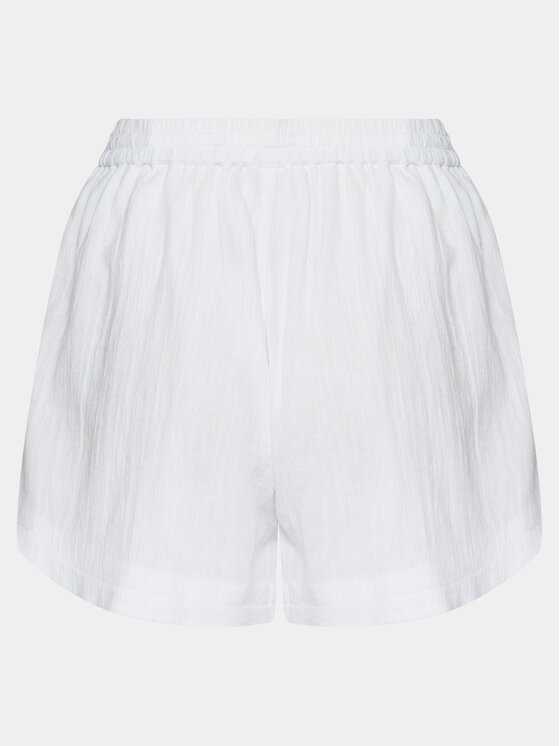 Seafolly Seafolly Kratke hlače iz tkanine 55208-SH Bela
