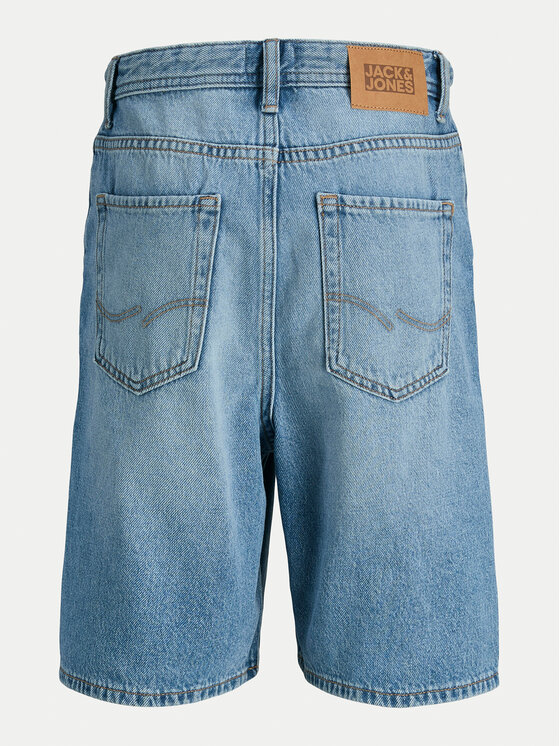 Jack&Jones Junior Jack&Jones Junior Jeans kratke hlače 12269819 Modra Loose Fit