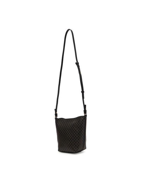 Calvin Klein Calvin Klein Kabelka Emblem Aop Sm Bucket Crossbody LV04F3506G Černá