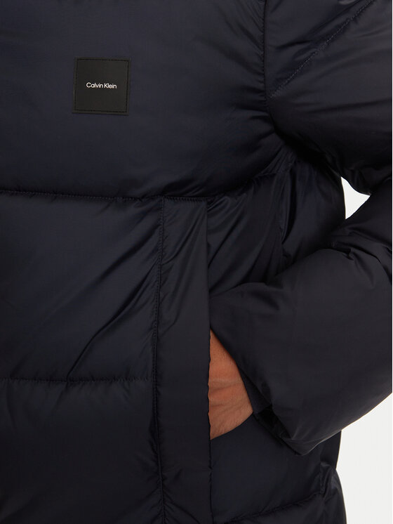 Calvin Klein Calvin Klein Žieminė striukė K10K113476 Tamsiai mėlyna Regular Fit