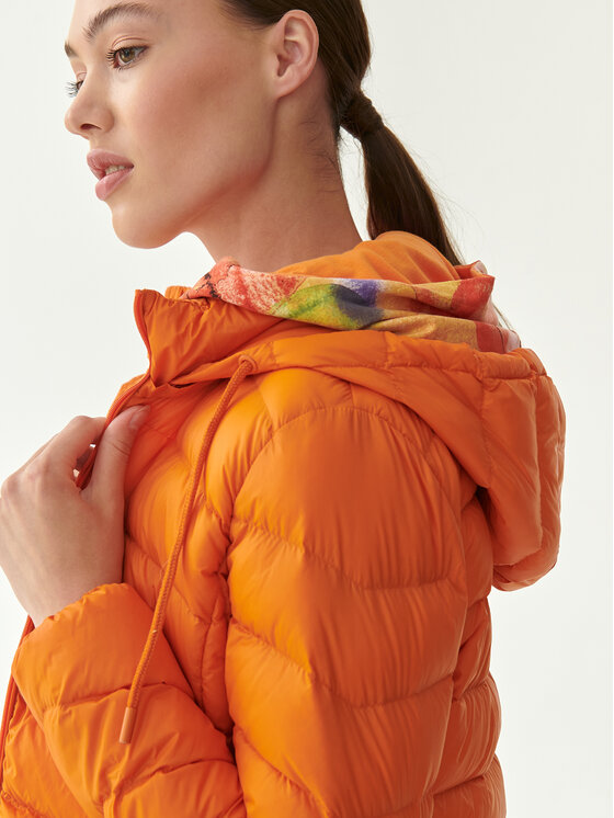 Tatuum Tatuum Пухено яке Markana T2217.012B Оранжев Regular Fit