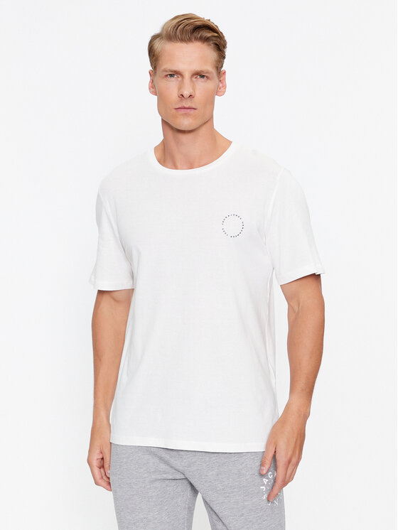 Jack&Jones T-krekls 12235209 Balts Regular Fit