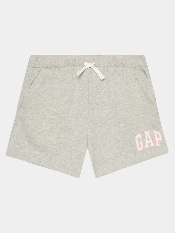 Gap Gap Športne kratke hlače 890984-00 Siva Regular Fit