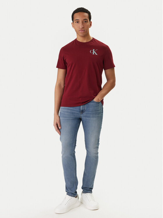 Calvin Klein Calvin Klein Farmer LV04RF950G Kék Slim Taper Fit