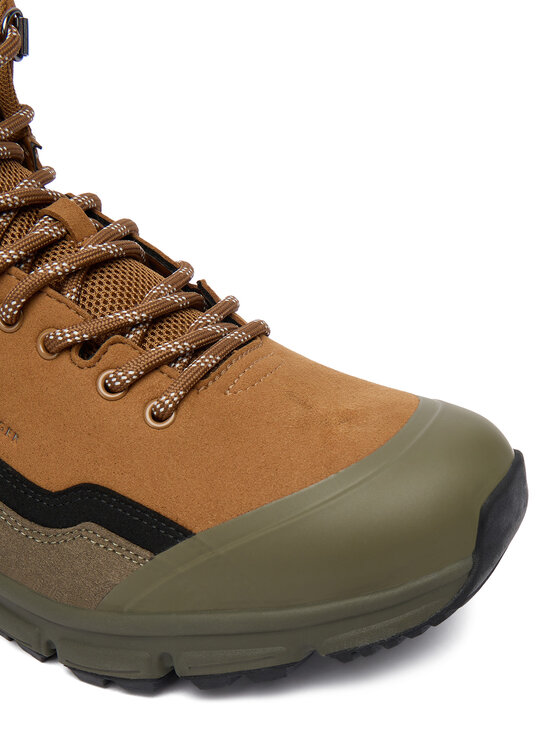 Tommy Hilfiger Tommy Hilfiger Trzewiki Outdoor Runner Hi Wpm FM0FM05575 Brązowy