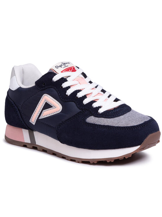 Pepe Jeans Sneakers Klein Archive PGS30426 Bleu marine Modivo