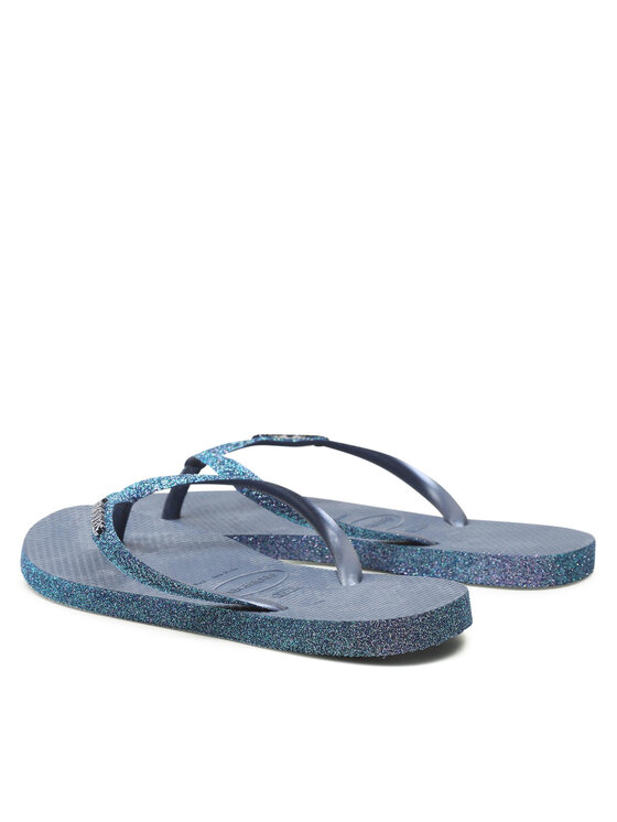 Havaianas Havaianas Σαγιονάρες Slim Sparkle II 41469370089 Σκούρο μπλε