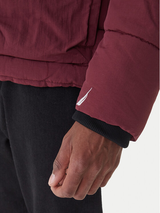 Nautica Nautica Žieminė striukė Pocatello FZ Coat N1T04061 Vyšninė Regular Fit