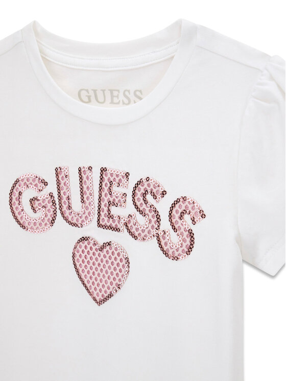 Guess Guess Komplet t-shirt i spódniczka K6RG09 K6YW0 Kolorowy Regular Fit