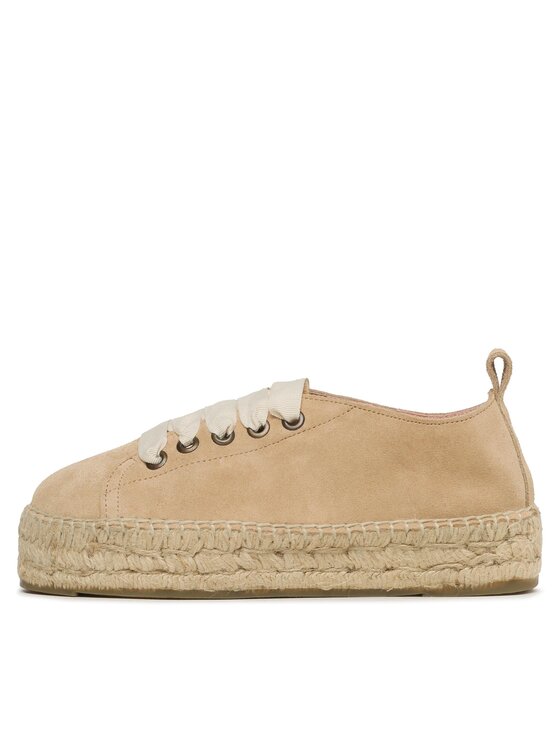 Manebi Manebi Espadrillid Lace-Up Espadrilles K 1.1 E0 Beež