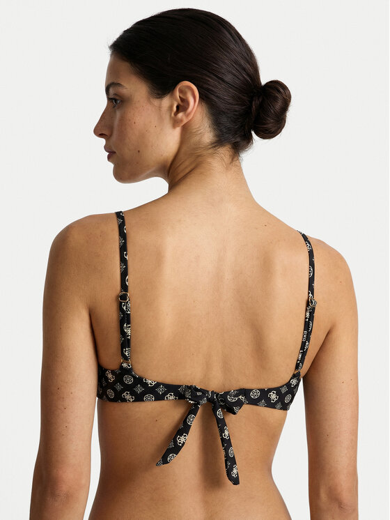 Guess Guess Bikinio viršus E6GJ09 MC04R Juoda
