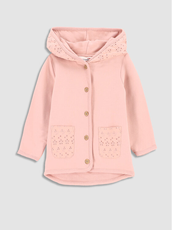 Coccodrillo Felpa WC3132401SRN Rosa Regular Fit, taglia : 74