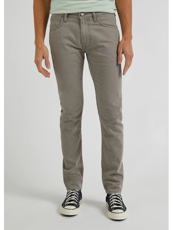 Lee Lee Pantaloni di tessuto LUKE Grigio Slim Fit