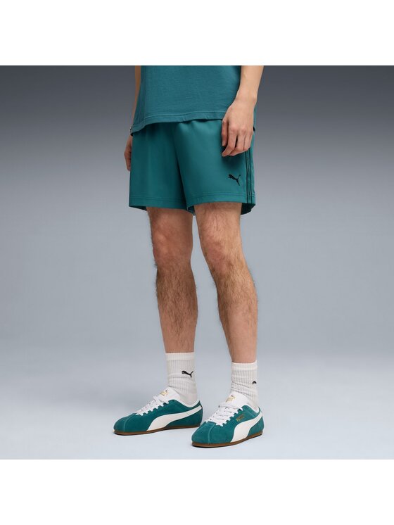 Puma Puma Szorty sportowe 691697 Zielony Regular Fit