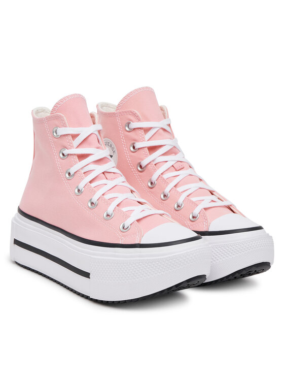 Converse Converse Tornacipő Chuck Taylor All Star Lift Double Stack A15012C Rózsaszín