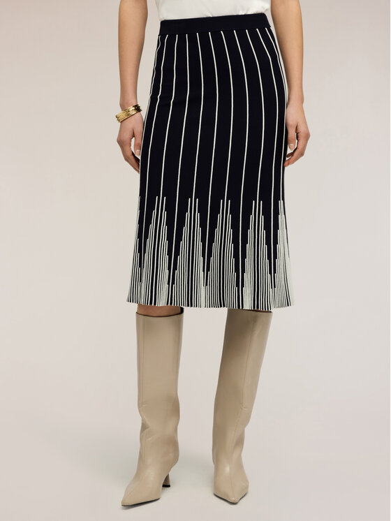 Motivi Motivi Gonna midi 1604W000704N0Z4 Blu Slim Fit