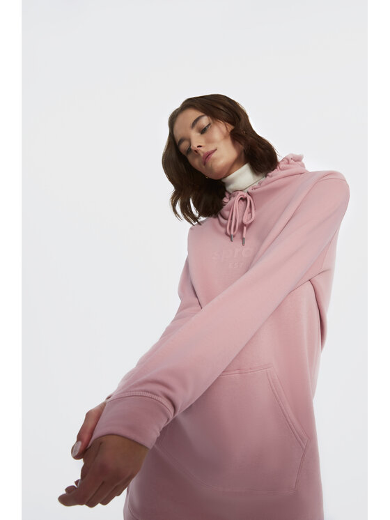 Felpa AW21-SUD003 Rosa Relaxed Fit