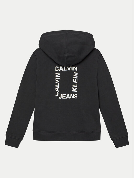 Calvin Klein Jeans Calvin Klein Jeans Felpa Mini Hero IB0IB02131 Nero Regular Fit
