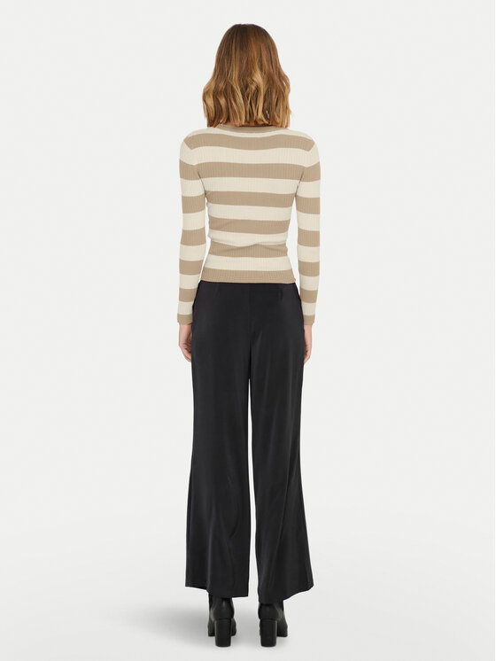 JDY JDY Пуловер Plum 15277223 Бежов Regular Fit