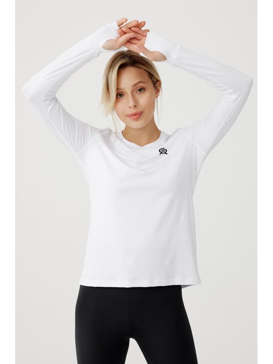 ROUGH RADICAL ROUGH RADICAL Maglietta tecnica FUN LS Bianco Regular Fit