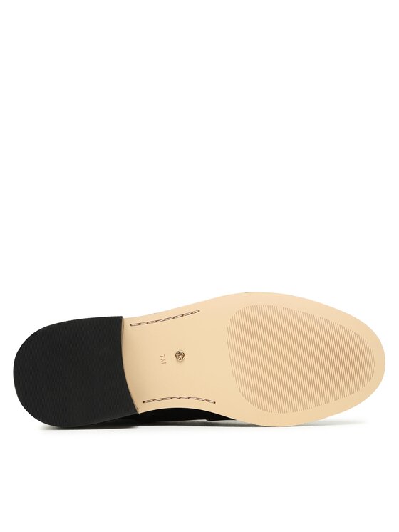 MICHAEL Michael Kors MICHAEL Michael Kors Botki Hamilton Flat Bootie 40F3HAME6L Czarny