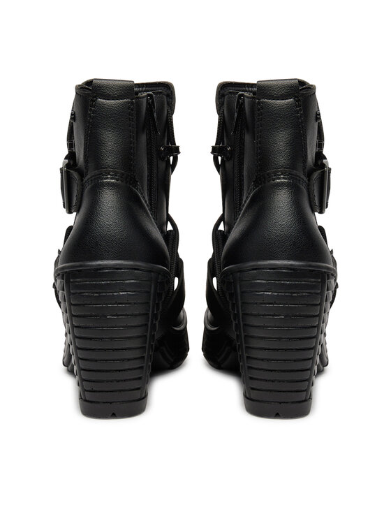NEW ROCK NEW ROCK Bakancs M-TRCASCO004-V2 Fekete
