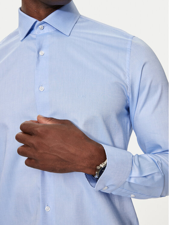 Michael Kors Michael Kors Cămașă MK0DS01294 Albastru Slim Fit