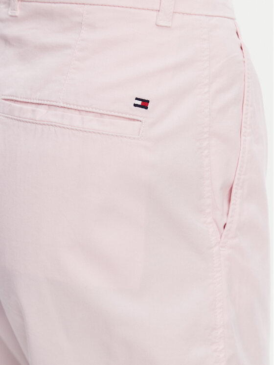 Tommy Hilfiger Tommy Hilfiger Pantalon scurți din material WW0WW42457 Roz Regular Fit
