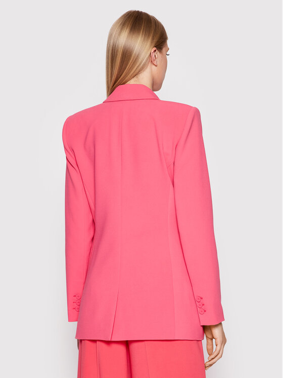 Patrizia Pepe Patrizia Pepe Marynarka 2S1420/A049-R748 Różowy Regular Fit