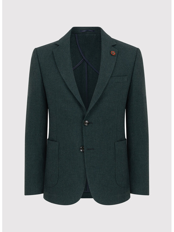 Pako Lorente Pako Lorente Marynarka P23WP-3X-010 Zielony Slim Fit