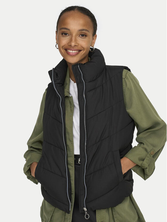 JDY JDY Безрукавка 15305657 Чорний Regular Fit