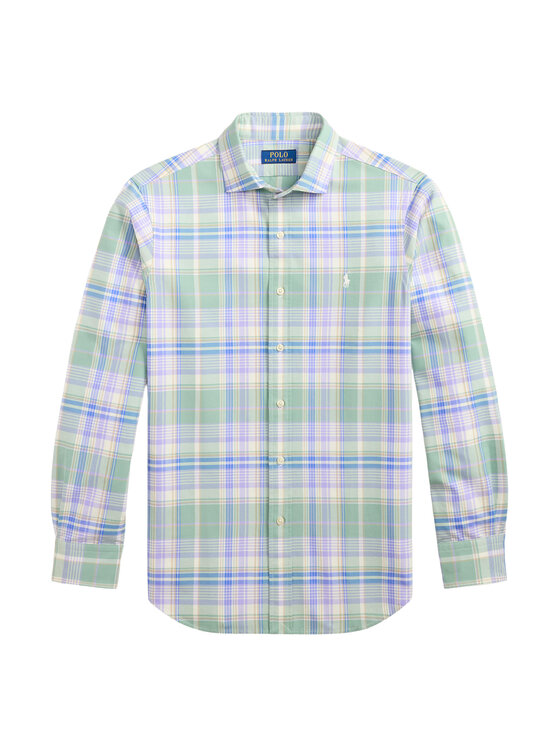 Polo Ralph Lauren Polo Ralph Lauren Риза 710B16789003 Светлозелен Modern Fit