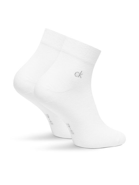 Calvin Klein Calvin Klein Set od 3 para muških niskih čarapa 701234209 Bijela