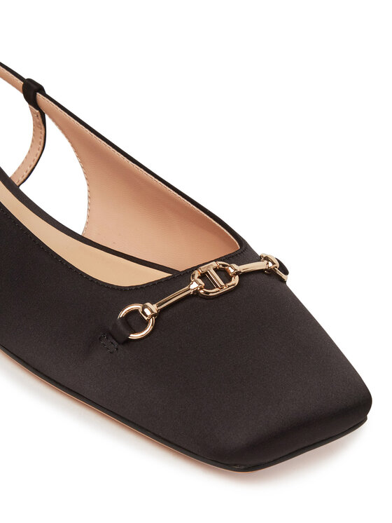 TWINSET TWINSET Baleríny 251TCP082 Čierna