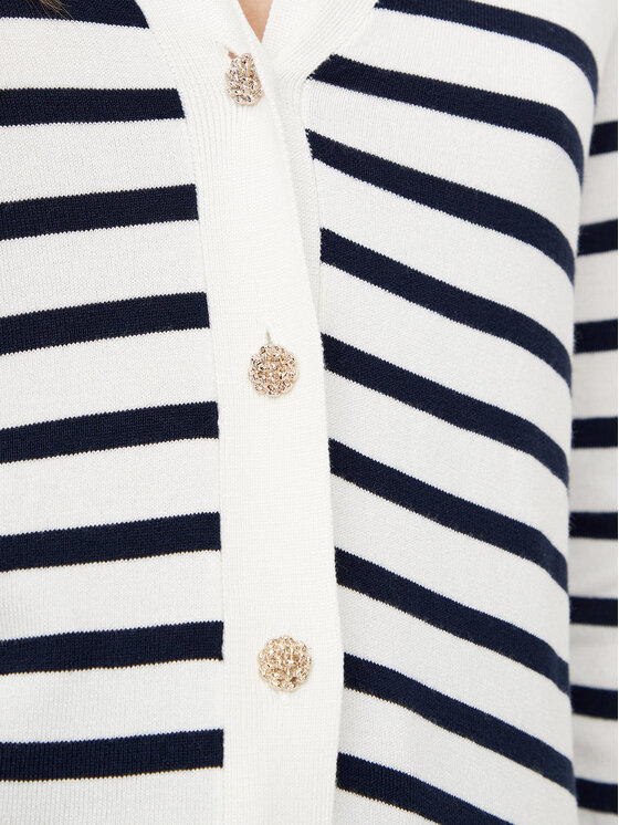 Vila Vila Cardigan Wennie 14100579 Alb Regular Fit