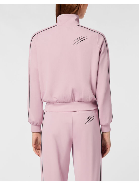 Plein Sport Plein Sport Kurtka do biegania 23989 Różowy Jogger Fit